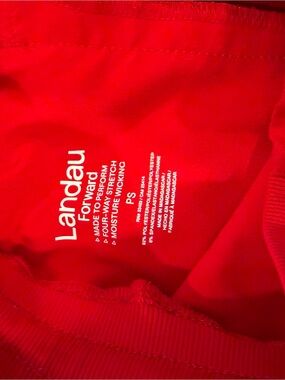 Landau Red Women’s Scrub Pants